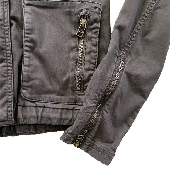 ATHLETA Military Moto Jacket Size XXS - Picture 4 of 6